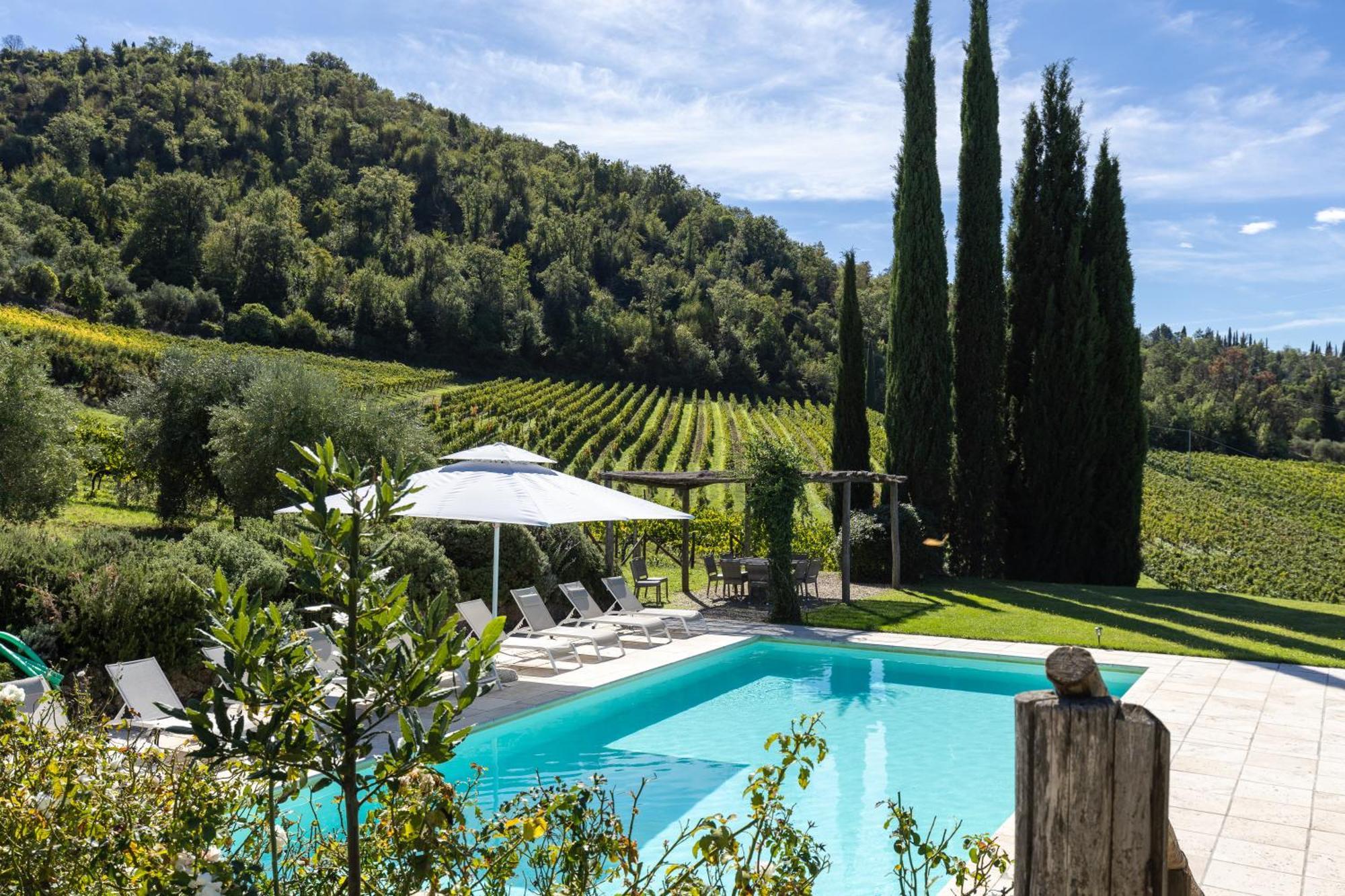 Villa Rosano Greve in Chianti Exteriör bild